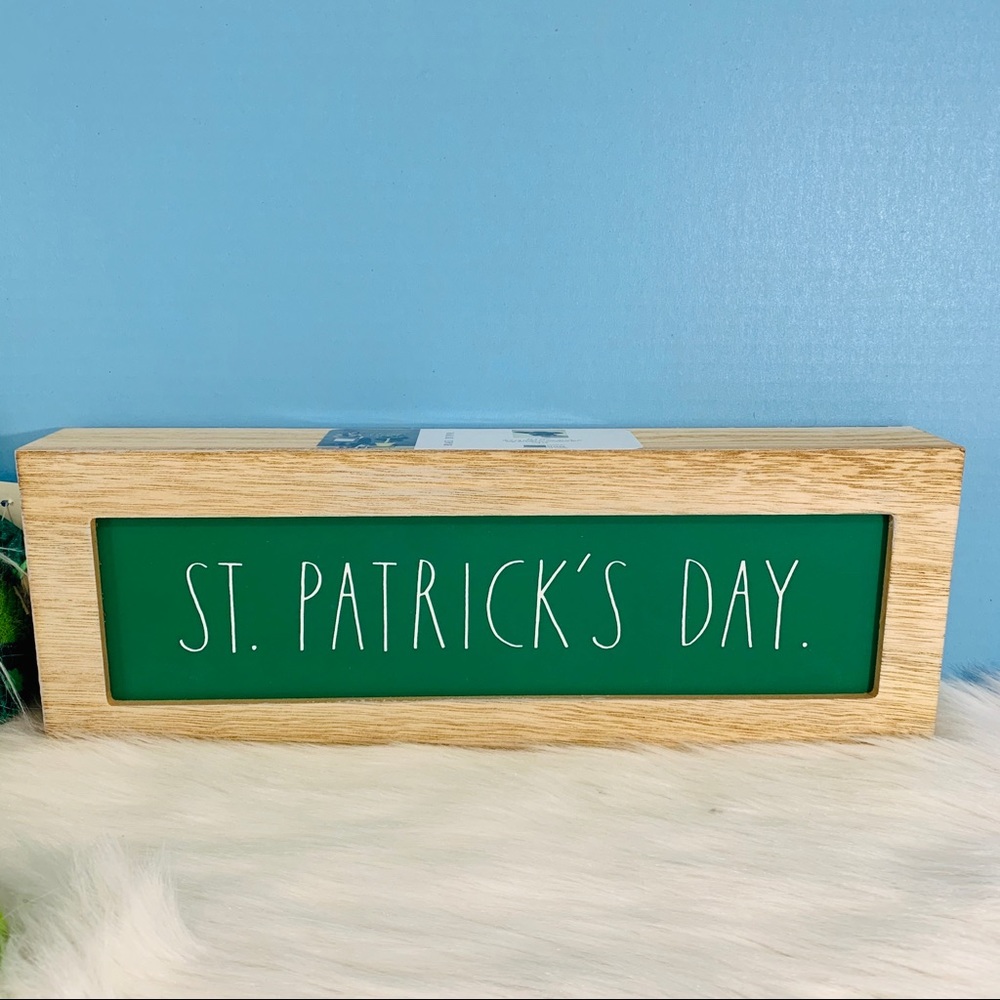 🌟2/40 Rae Dunn ST. PATRICK’S DAY. Sign